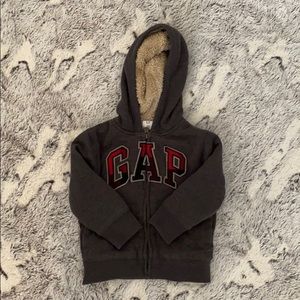 GAP Teddy Zipper Hoodie, Unisex, 2T, EUC